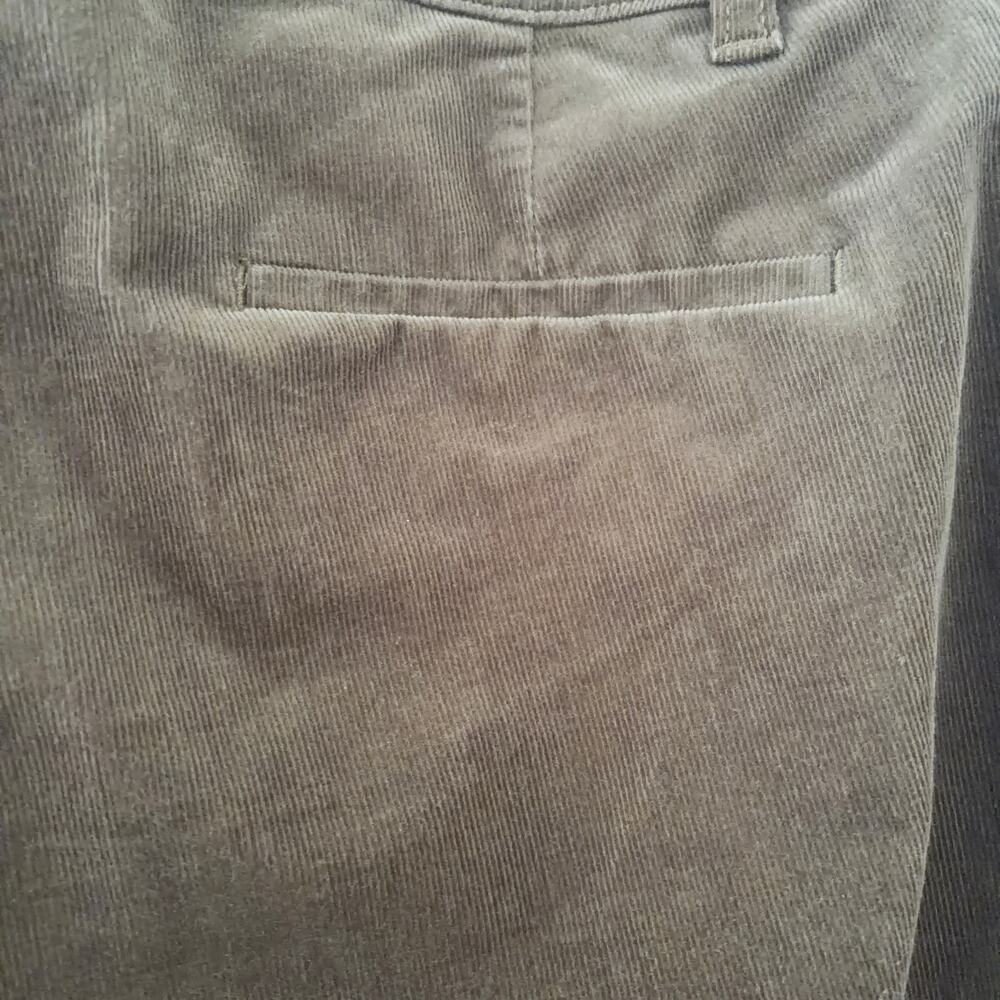 Talbots Straight Leg Stretch Corduroy Pants - Curvy Fit Brown Corduroy Size 12 - Picture 8 of 8